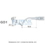 Pack 5 puntas para ultrasonidos GD1 compatible Satelec Profi
