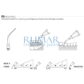 Punta para ultrasonidos PD3T compatible con SATELEC, NSK VARIO y compatibles