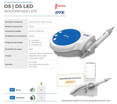 Limpiador de sarro DTE D5