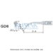 Punta ultrasonidos Woodpecker GD6 compatible Satelec, Profi