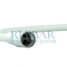Manguera para turbina con luz, 6 orificios, open end, 160cm, gris oscuro con reg. spray