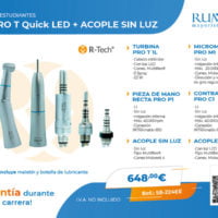 Kit Estudiantes PRO T Quick LED +acople sin luz