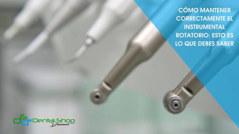 Mantener el instrumental rotatorio de la clínica dental es importante para su durabilidad