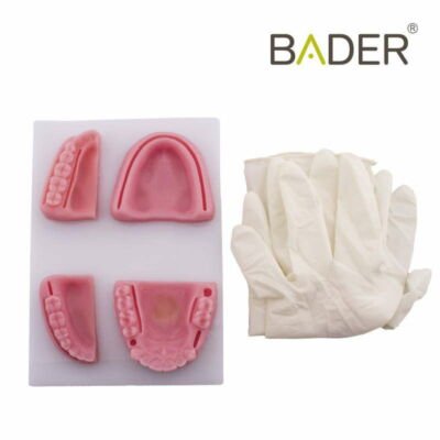 Modelo para práctica de sutura siliconado BADER