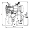 Compresor AC 300 para 5 Equipos dentales