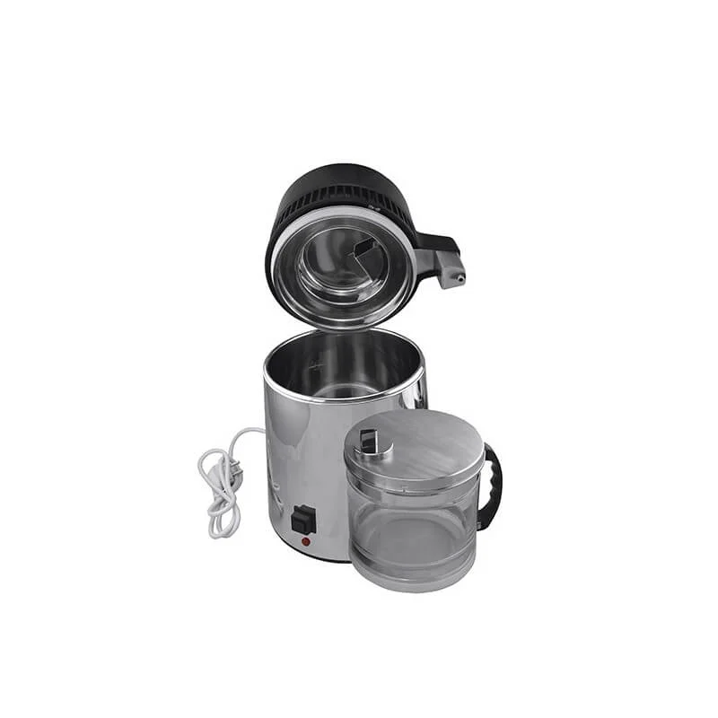 Destilador Eléctrico en Inox y Vidrio Technoflux