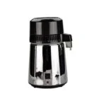 Destilador eléctrico en acero inoxidable con jarra de vidrio