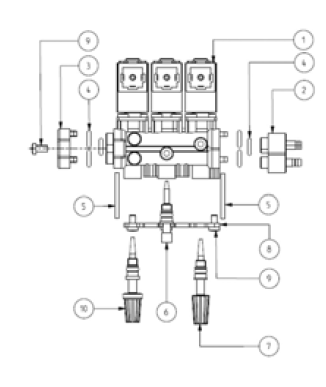 Kit reparación para electroválvula Sirai Emerson ASCO V625D01