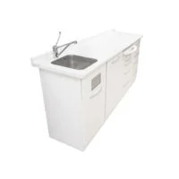 Mueble para clínica dental Zilfor con 4 módulos
