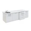 Mueble para clínica dental Zilfor con 4 módulos