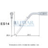 Punta ultrasonidos Woodpecker ES14 compatible SIRONA, Endo