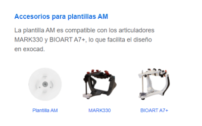ACCESORIOS PLANTILLAS AM MEDIT 710
