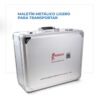 Maletin metálico ligero para transportar motor de implantes woodpecker