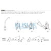 Punta ultrasonidos Woodpecker ED10D compatible Satelec, Endo