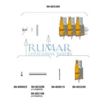 Módulo eléctrico DC para ampliación de bloques