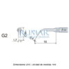 Punta ultrasonidos Woodpecker G2 compatible EMS