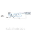 Punta ultrasonidos Woodpecker G5 compatible EMS, Profi