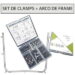 Set de clamps + arco de frame BADER
