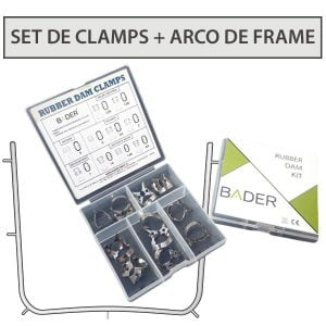 Set de clamps + arco de frame BADER