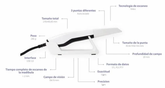 Escáner intraoral BADER