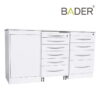 Conjunto mobiliario triple con push-on sin lavabo BADER