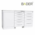 Conjunto mobiliario triple con push-on sin lavabo BADER