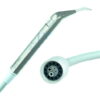 Jeringa Luzzani Minilight 3F de acero angulada con conector CEFLA angulada 120cm