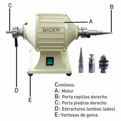 Pulidora BADER alcance de 2800 rpm