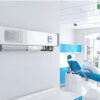 Ejemplo de gabinete dental con Purificador de aire ELITE101