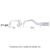 Punta para Perio Woodpecker P14R compatible con EMS