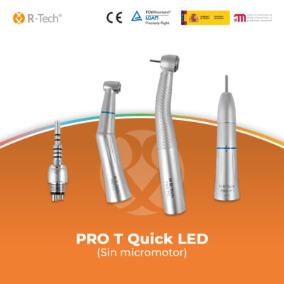 Kit de rotatorio para estudiantes Pro T Quick con LED sin micromotor
