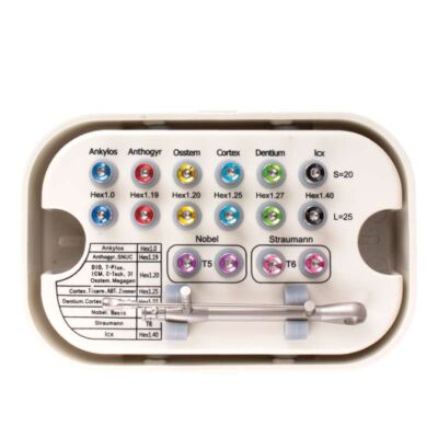 Kit destornillador de Implante Para Clínica Dental BADER®️ DENTAL Kit destornillador de Implante Para Clínica