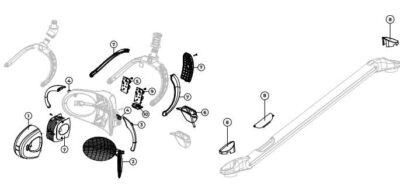 Kit reparación Faro lámpara MAIA con interruptor