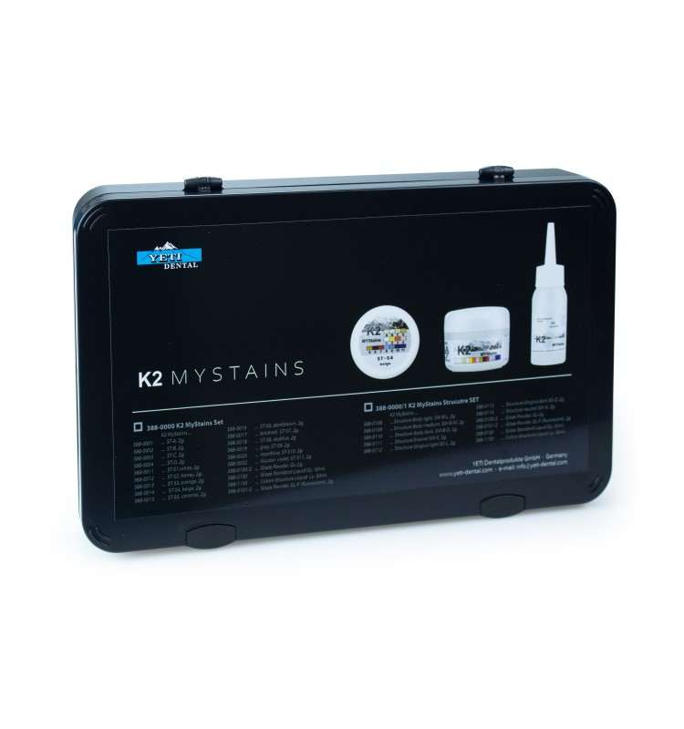 K2 MyStains. Kit de maquillaje de alta calidad para restauraciones encía
