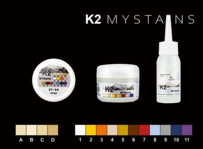 K2 MyStains. Kit de maquillaje de alta calidad para restauracioness K2 MyStains. Kit de maquillaje de alta calidad para restauraciones