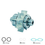 Rotor compatible con turbina Sirona T2 Control (N/S > 802.001)