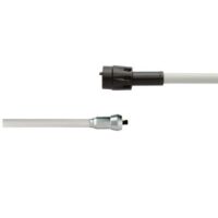 Manguera para micromotor KaVo® K190 y compatibles con conector Sirona® y terminal giratorio largo 137 cm y color gris claro