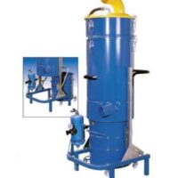 Separador de polvo 75l con limpieza automática