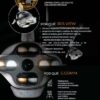 Lámpara dental 4K IRIS VIEW con cámara integrada en lámpara operatoria
