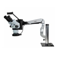 Microscopio profesional triocular Durston t70 con zoom óptico 7x–45x