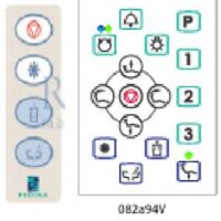 Kit botonera bandeja y auxiliar Astral sillones Fedesa