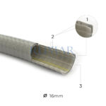 Manguera de aspiración PVC FLEXIBLE PREMIUM ∅16mm