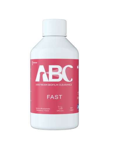 Polvo de Bicarbonato para Profilaxis 40µm Sabor Fresa FAST | Pack 4 Botellas 300 g