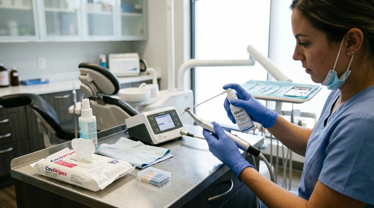 cuidado y mantenimiento de motores de endodoncia