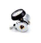 Manómetro con manorreductor para botella de oxígeno