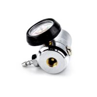 Manómetro con manorreductor para botella de oxígeno