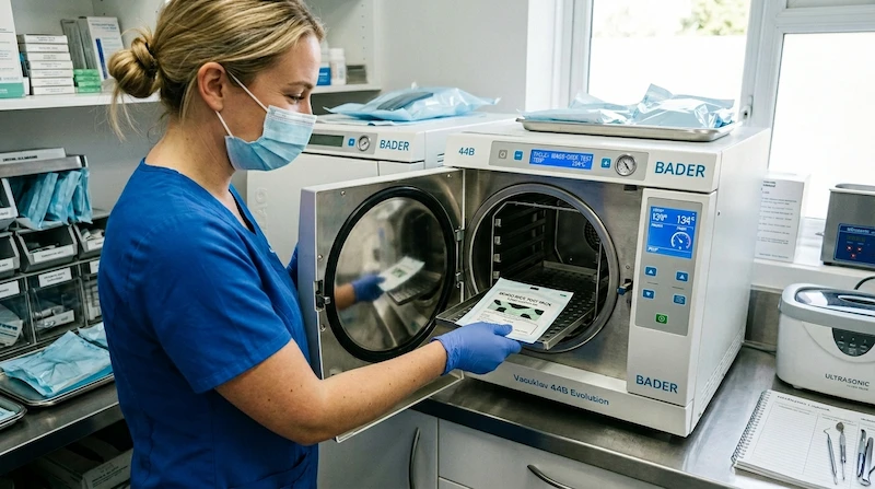 test de Bowie-Dick autoclave clase b