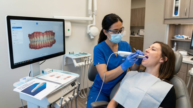uso del escáner intraoral en odontología digital