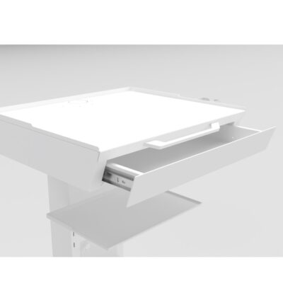 Carro electrificado con cajón para escáner intraoral Carro electrificado con cajón para escáner intraoral