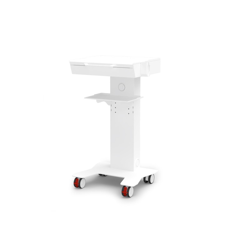 Carro electrificado con cajón para escáner intraoral